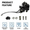 thumbnail image 4 of luxlead 7/8" Brake Master Cylinder Kit Handlebar Front Right Side Brake Lever Compatible with ATV Banshee Yamaha Grizzly Kodiak Raptor Timberwolf Wolverine YFZ450, 4 of 4