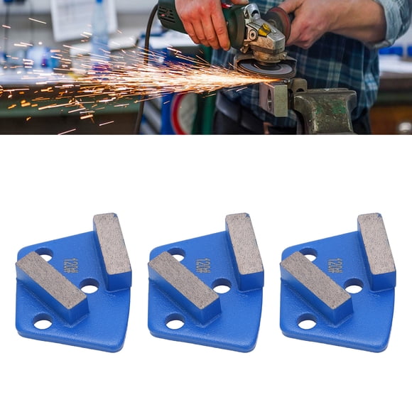Zapatos de molienda de diamantes, Resistencia a la abrasión bloque de moliDa de diamantes azul trapezoide de hormigón de trapezoide ampliamento usado para la herramienta de