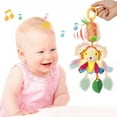 SPRING PARK Baby Hanging Rattles Toys, Newborn Crib Toys Car Seat Stroller Toys for Infant