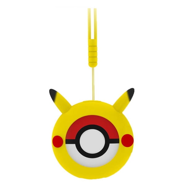 30 uds. Estuche Rígido de Protección de Manos con Cuerda de Dibujos Animados para Pokemon GO Plus+ Amarillo