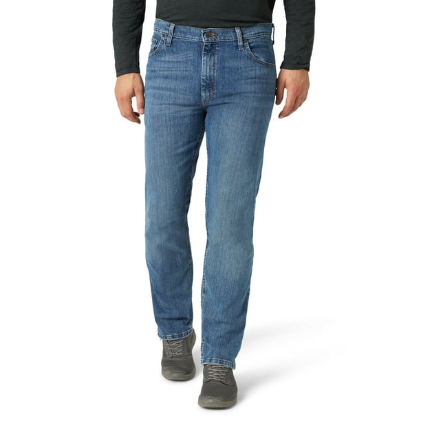 Wrangler - Wrangler Men's 5 Star Regular Fit Jeans with Flex - Walmart ...