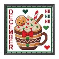 thumbnail image 2 of Kits de bordado de punto de cruz de mes DIY 11CT estampado costura decoración del hogar arte FLhrweasw Nuevo, 2 of 9
