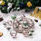thumbnail image 5 of 12 Uds Adornos de bolas de Navidad transparentes YONGSHENG 3 pulgadas, 5 of 5