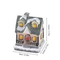 thumbnail image 2 of putnchl Christmas Village Light Up, LED Light Up White, Christmas Village, Christmas, Home Interior Decoration, 2 of 4