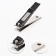 thumbnail image 3 of 1 Pc Cortauñas Pequeño Plegable Portátil para Mujeres y Hombres en Tonos Brillantes Negro y Plata, 3 of 6