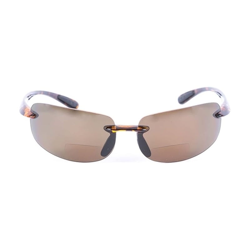 "The Allstars" 3 Pair Assortment of Bifocal Sport Wrap Reading Sunglasses for Men and Women - Tortoise/Tortoise - 2.00