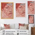 thumbnail image 4 of DESIGN ART Designart "On The Edge Of Style" Fashion Woman Wall Decor 16 in. wide x 32 in. high, 4 of 5