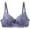 Purple, variant on Ashirexll Plus Size Bras for Women, Bras for Women No Underwire, Underwire Bra Thin Style Gathered Breathable Daily