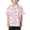 05 Pink, variant on Xijirk Boys Tropical Floral Print Shirt Short Sleeve Button Down for Beach Holiday and Everyday Casual Wear,8-9 Years