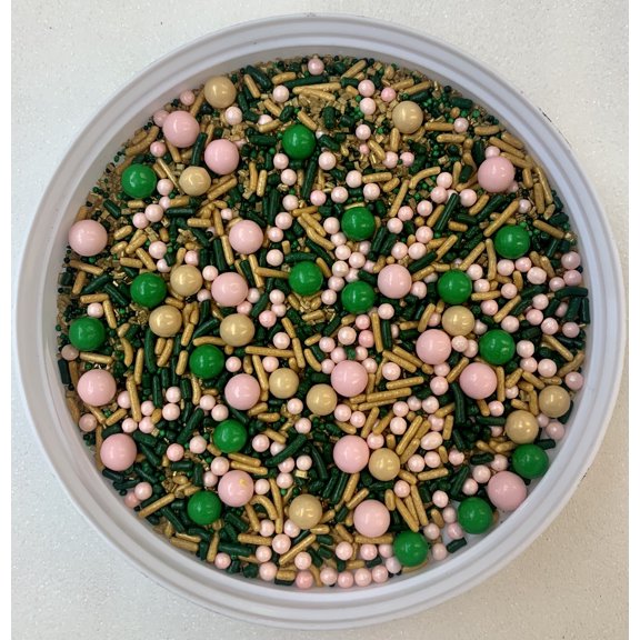 Calling All Camo Lovers Confetti Sprinkles, Cake, Cookie, Donut, Cakepop Toppings, 6 oz.