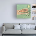 thumbnail image 3 of Melissa Wang 'Still Life with Papaya II' Canvas Art, 3 of 3