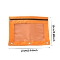 thumbnail image 3 of Uxgjfwu Pencil Case Three Hole Cloth Double Layer Mesh Large Capacity Zipper Organizer for Sch-ool Office Supplies 2 Pack, 3 of 9