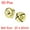 Golden, variant on Uxcell Bells Craft Bells Bulk DIY Bells for Christmas Festival Decoration Party Home Silvery 50pcs Golden 0.79 Inch