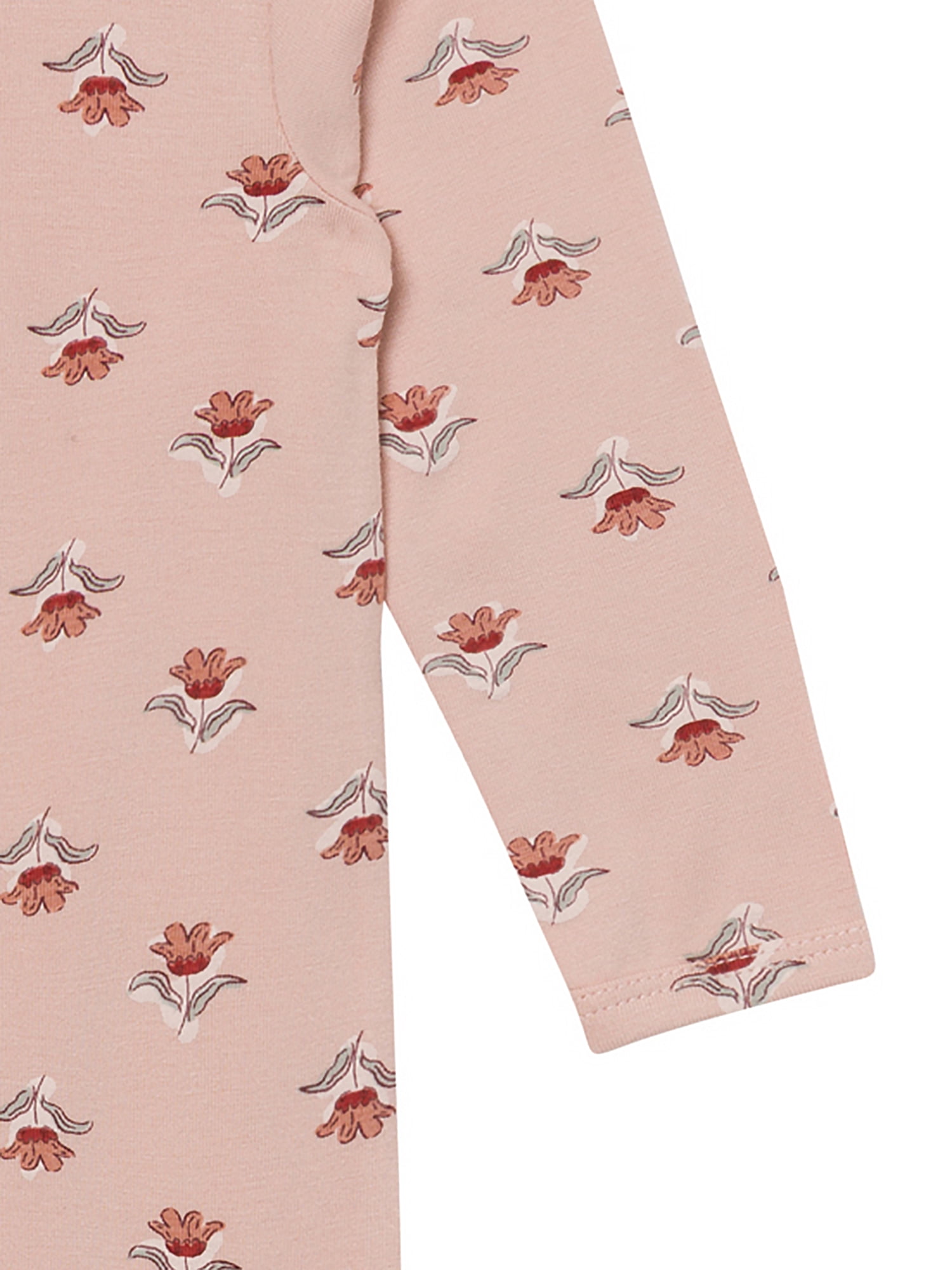 Modern Moments by Gerber Neutral Two-Way Zip Viscose Sleep ´N Play Footed Pajama , Sizes Newborn - 6/9 Months