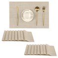 thumbnail image 1 of Set de 16 Individuales Leetaltree Beige Resistentes al Calor de PVC, 1 of 9