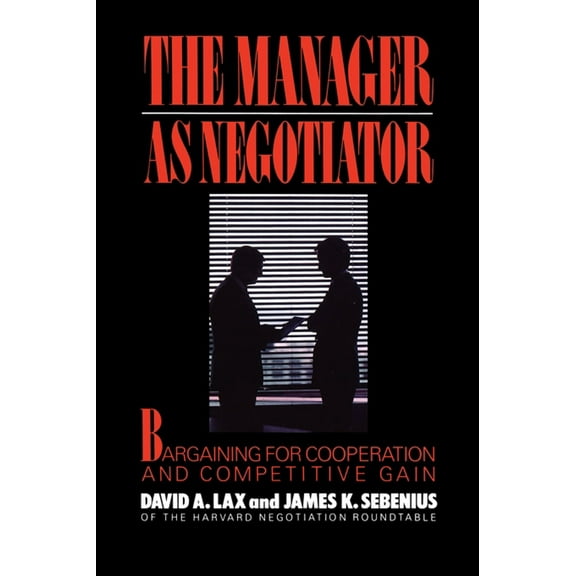 Manager as Negotiator (Paperback)