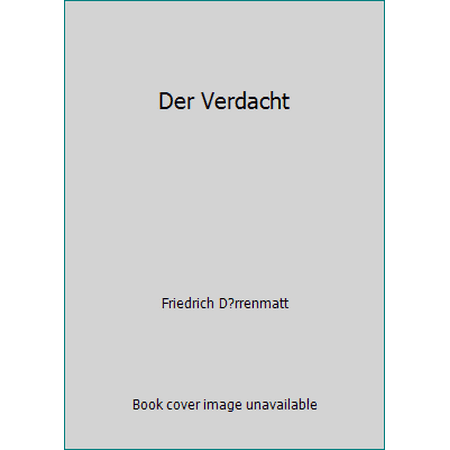 Der Verdacht [Paperback - Used]