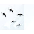 thumbnail image 2 of 5 Flying Swallows Hanging Mobile - 24 Inches - High Quality Cardboard - Handmade in Denmark by Flensted, 2 of 4