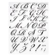 thumbnail image 1 of Transparent Silicone Stamps, 1 Pcs T1440 Letters Clear Stamps for Card Making Decoration DIY Craft, Clear, 1 of 6