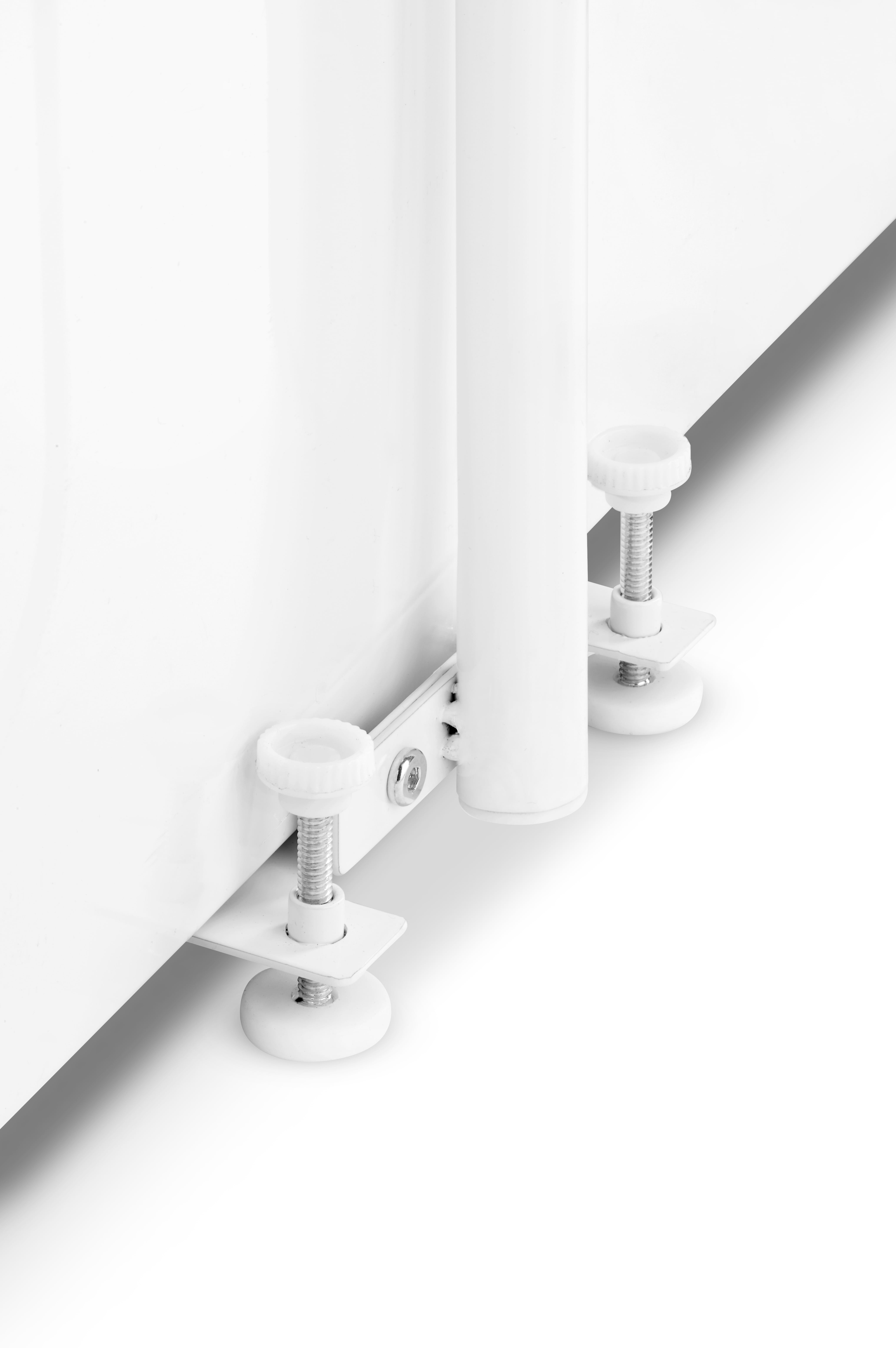 Whitmor Magnetic White Laundry Valet Hanging Rod - Clothes Drying Rack -White