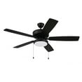 thumbnail image 3 of P119FB5-52FBGW Craftmade Lighting Pro Plus 119 Series - 52 Inch 5 Blade Ceiling Fan with Slim Pan Light Kit, 3 of 16