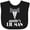 AB-Black, variant on Inktastic Auntie Lil Man Tuxedo Front Boys Baby Bib