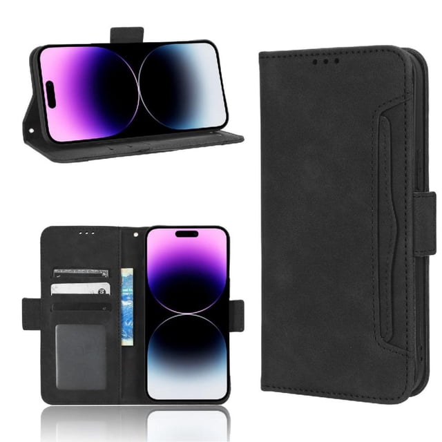 Funda Tipo Billetera GANGXUN para iPhone 14 Pro max – Tapa Flip con Tarjetero
