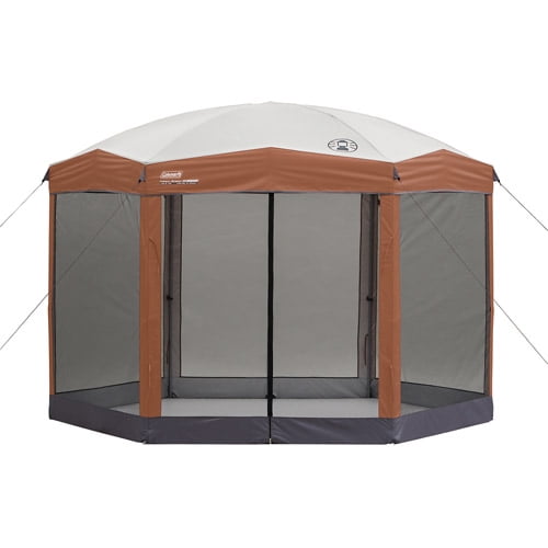 Coleman Screened Canopy Sun Shade 12x10 Tent With Instant Setup Walmart Com Walmart Com