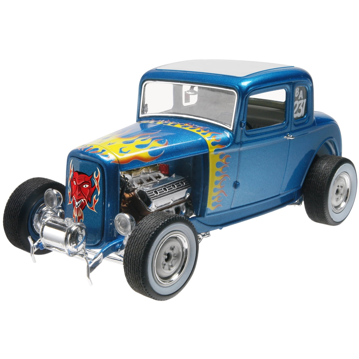Plastic Model Kit-'32 Ford 5 Window Coupe 2 In 1 1:25