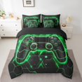 thumbnail image 2 of YST Neon Honeycomb Comforter Set, 7 Pieces, 90 Grams Chemical Fiber, Full Size (2 Count), 2 of 5