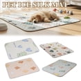 thumbnail image 3 of Summer Dog Cooling Mat Washable Ice Silk Cool Pad for Small Medium Large Dogs and Cats, Pet Sleeping Pad for Crate, Bed, Indoor & Outdoor Floor, Car Seats, 3 of 10