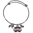 thumbnail image 1 of NCAA Mississippi State Bulldogs Charm Bangle Bracelet, 1 of 2