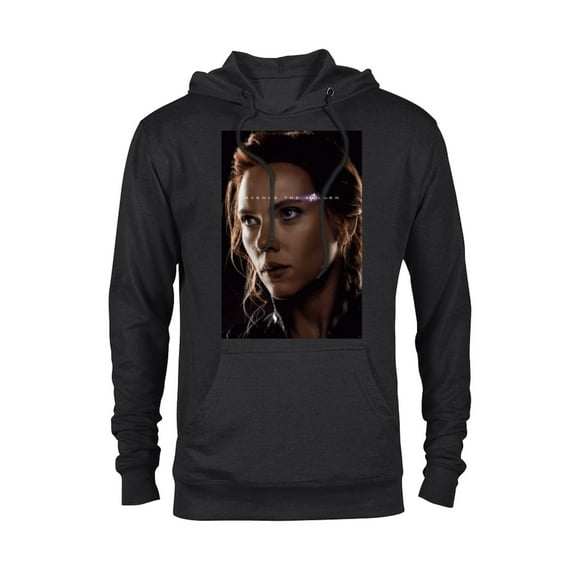 Marvel Avengers: Endgame Black Widow Poster - Pullover Hoodie for Adults - Customized-Black