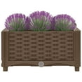 thumbnail image 3 of vidaXL Raised Bed 15.7"x15.7"x9.1" Polypropylene, 3 of 6