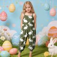thumbnail image 2 of Toddler Girl Clothes Summer Romper Cute Print Sleeveless Short Jumpsuit Overall with Pockets Kids Summer Outfits Toddler Girls Clothes 12 18 24 Months 2T 3T 4T 5T 6T 7T 8T 9T 10T,AG,7-8 Years, 2 of 6