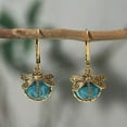 thumbnail image 4 of K-KED Women Delicate Jewelry Vintage Earrings Dragonfly Drop Earrings Moonstone Delicate Jewelry Antique-Sky Blue, 4 of 8
