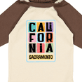thumbnail image 4 of Inktastic Sacramento California Gifts Boys or Girls Long Sleeve Baby Bodysuit, 4 of 5