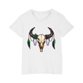 thumbnail image 1 of RXIRUCGD 2025 Vêtements d'Été pour Enfants T-shirt Imprimé Mode Mignon Col Rond Manches Courtes, 1 of 5