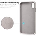 thumbnail image 5 of ATTOE Case for iPhone XR Case 6.1 inch 2018, Soft Silicone Gel Rubber Bumper Phone Case with Anti-Scratch Microfiber Lining Hard Shell Shockproof Full-Body Protective Case Cover - Pink Sand, 5 of 5