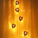 thumbnail image 5 of Guirnalda de luces LED decorativas con forma de hoja para bodas y fiestas románticas, 5 of 8