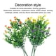 thumbnail image 3 of Ramo de eucalipto Injueey plantas verdes artificiales vibrantes y realistas amarillo, 3 of 6