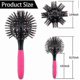 thumbnail image 3 of Hair Brush Round Styling Hairbrush 3d Spherical Comb Faster Blow Drying Professional Styling Salon H-rx, 3 of 5