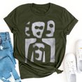thumbnail image 2 of Camiseta holgada de manga corta con estampado de mueca retro para hombre y mujer Pompotops hfajkhk139196, 2 of 7