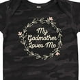 thumbnail image 4 of Inktastic My Godmother Loves Me Girls Baby Bodysuit, 4 of 5