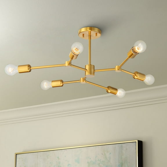 Close Ceiling Lights Mid Century