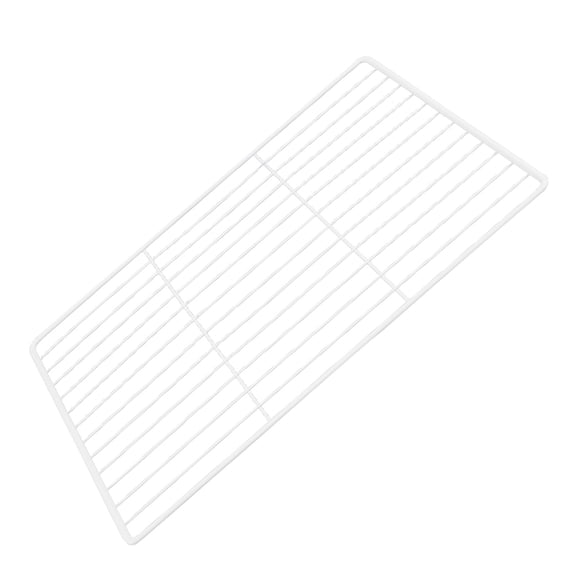 CRILSTYLEO White Metal Freezer Shelf Organiser Detachable Design for Flexible Use