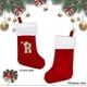thumbnail image 4 of VEYLIN Christmas Stockings with Letters, 20 Inch Large Plush Christmas Stockings Embroidered Stockings Christmas Stockings for Kids/Adult Xmas Gift St, 4 of 5