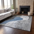 thumbnail image 3 of Addison Rugs Premium Machine Washable Mayfield  Blue 3' x 5' Rug, 3 of 7