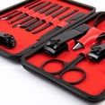 thumbnail image 5 of Juego de cortaúñas de acero inoxidable de 15 piezas, cuchillo para manicura y pedicura, pinzas de belleza, herramientas para uñas, paquete fino, 5 of 5