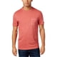 thumbnail image 1 of Club Room - Camiseta básica jaspeada para hombre grande y alto, rojo, extragrande, 1 of 1
